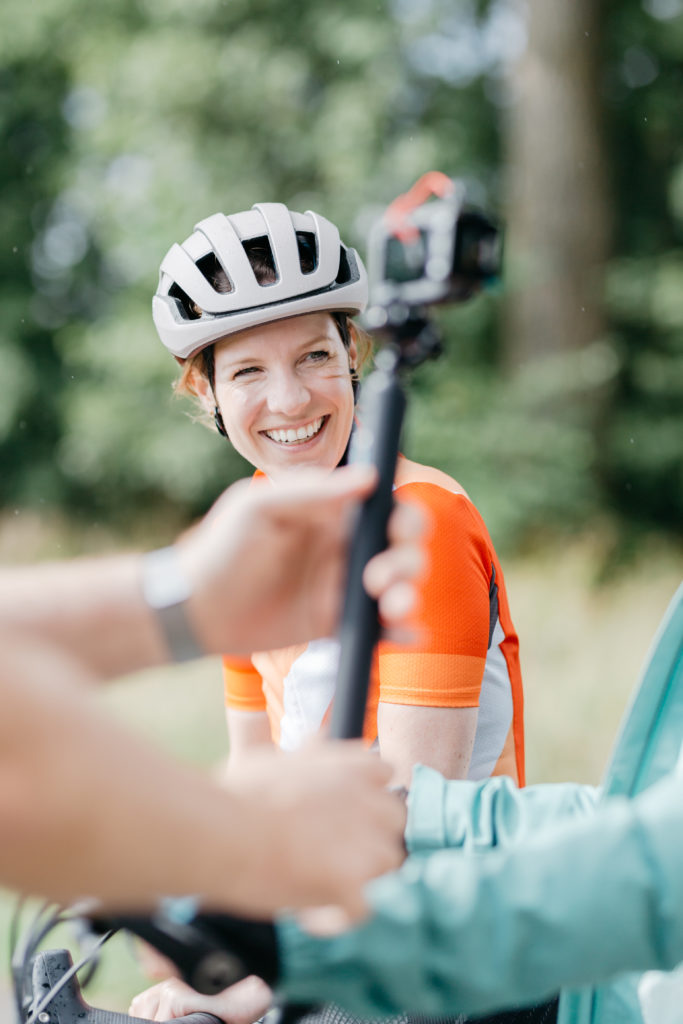 Ann-Christine Wöhler fährt gerne ihr Gravel-Bike
